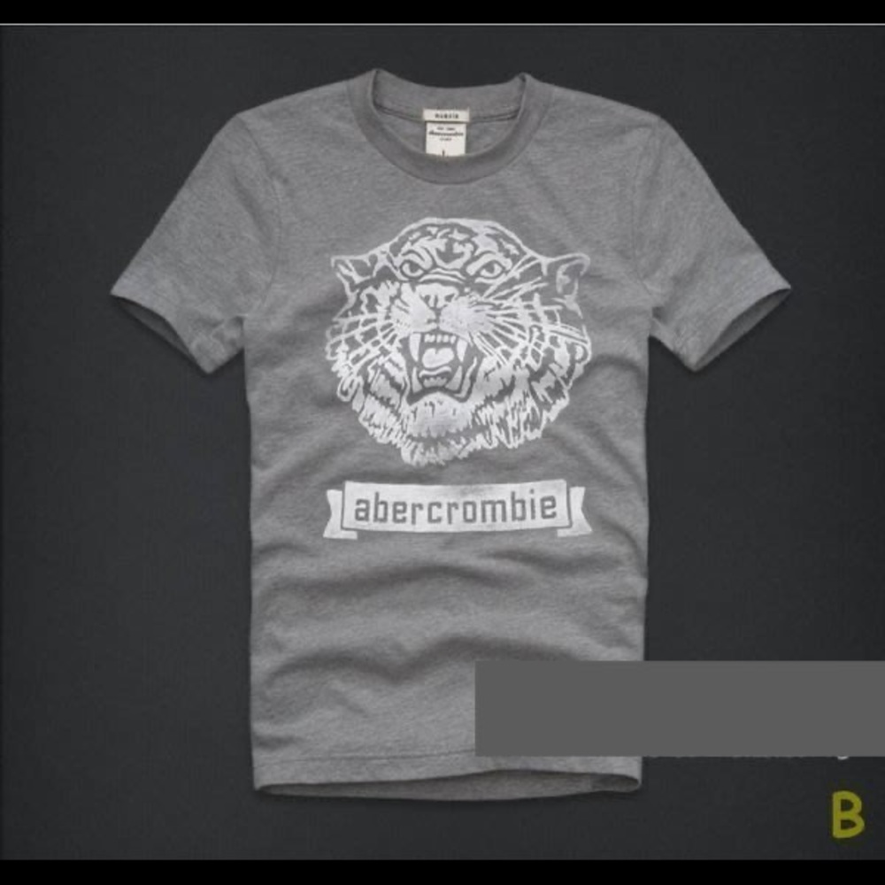 NWT Abercrombie kids a&f kids classic logo tee